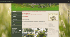 Desktop Screenshot of landgasthof-buergerstueble.de